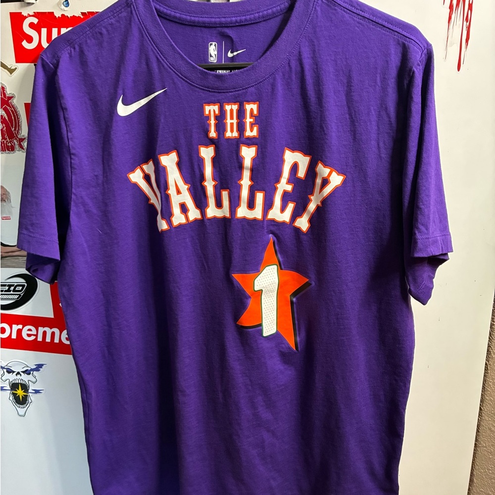 Phoenix Suns The Valley Devin Booker Nike Shirt Size Large